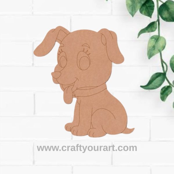 Dog Pre Marked MDF Design 5