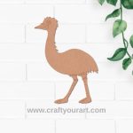 Emu Pre Marked MDF Design 1