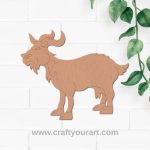 Goat Pre Marked MDF Design 4