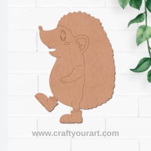 Hedgehog Pre Marked MDF Design 1