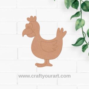 Hen Pre Marked MDF Design 3