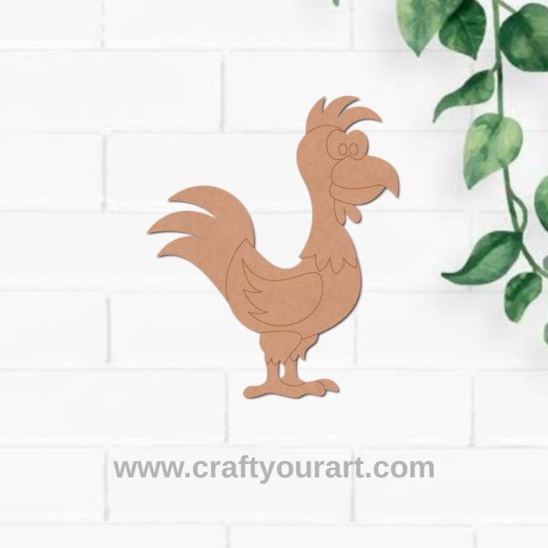 Hen Pre Marked MDF Design 4