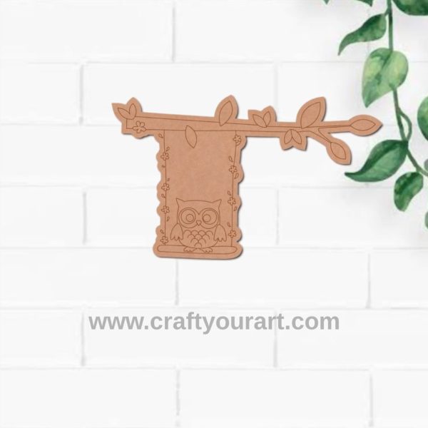 Owl Pre Marked MDF Design 13