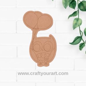 Owl Pre Marked MDF Design 2