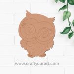 Owl Pre Marked MDF Design 21