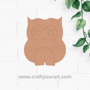 Owl Pre Marked MDF Design 4