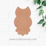 Owl Pre Marked MDF Design 6