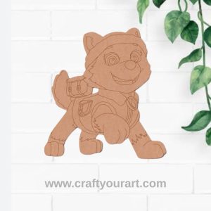 Paw Patrol Dog Pre Marked MDF Design 10