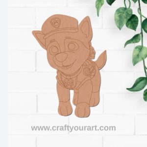 Paw Patrol Dog Pre Marked MDF Design 7
