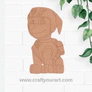 Paw Patrol Dog Pre Marked MDF Design 9