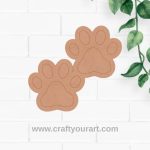 Paw Pre Marked MDF Design 3