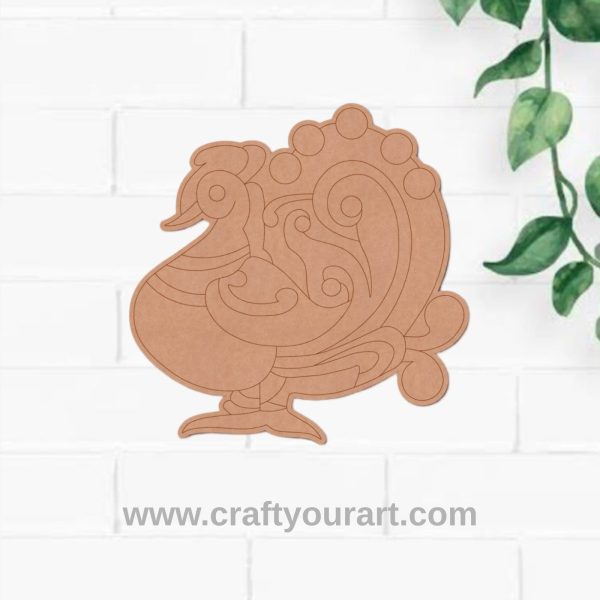 Peacock Pre Marked MDF Design 11