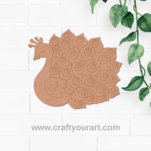 Peacock Pre Marked MDF Design 4