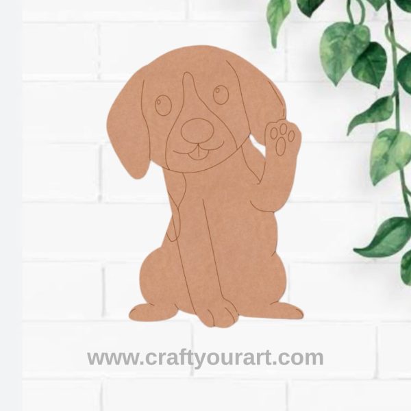 Puppy Pre Marked MDF Design 2