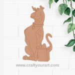 Scooby Dooby Doo Dog Pre Marked MDF Design 2