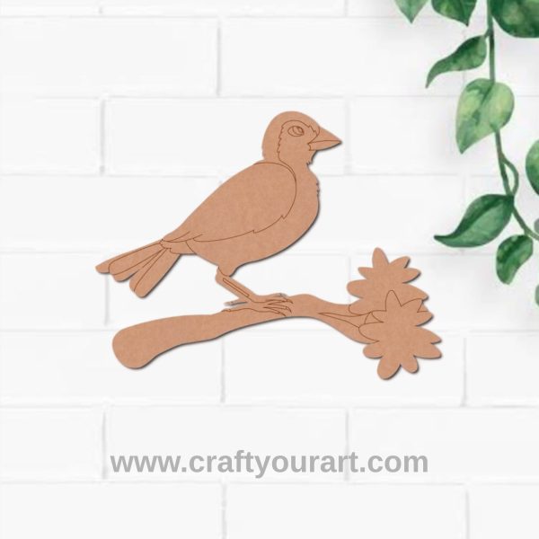 Sparrow Pre Marked MDF Design 1
