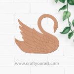 Swan Pre Marked MDF Design 1