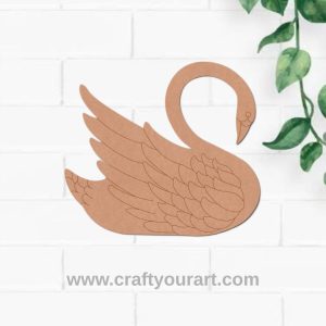 Swan Pre Marked MDF Design 1