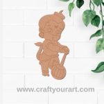Hanuman Ji Pre Marked MDF Design 2
