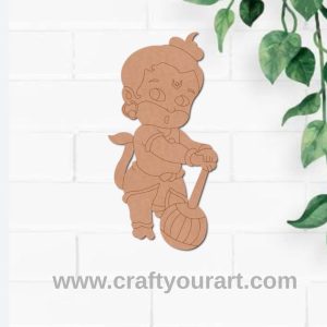 Hanuman Ji Pre Marked MDF Design 2