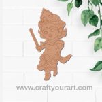 Krishna Ji Pre Marked MDF Design 48