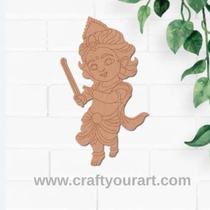 Krishna Ji Pre Marked MDF Design 48