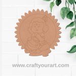 Krishna Ji Pre Marked MDF Design 30