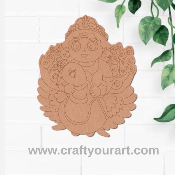 Krishna Ji Pre Marked MDF Design 10