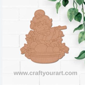 Krishna Ji Pre Marked MDF Design 50