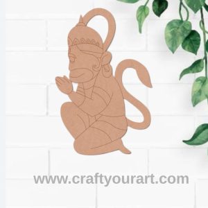 Hanuman Ji Pre Marked MDF Design 10
