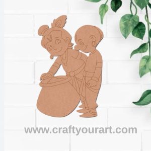 Krishna Ji Pre Marked MDF Design 36
