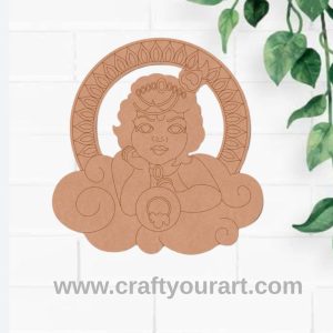 Krishna Ji Pre Marked MDF Design 42