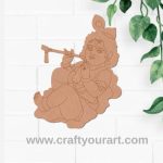 Krishna Ji Pre Marked MDF Design 43