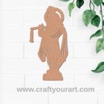 Krishna Ji Cutout MDF Design 1