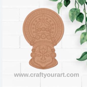 Kathakali Pre Marked MDF Design 2