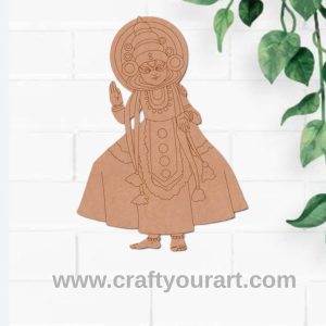 Kathakali Pre Marked MDF Design 4