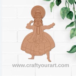 Kathakali Pre Marked MDF Design 1