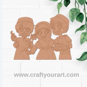 Muslim Friends Pre Marked MDF Design 1