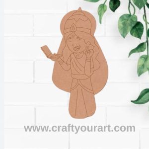 Lakshmi Ji Pre Marked MDF Design 5