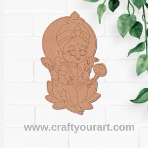 Lakshmi Ji Pre Marked MDF Design 2