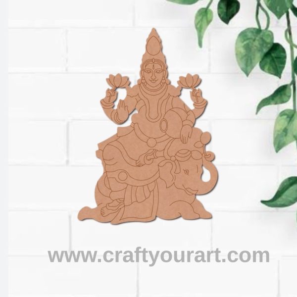 Lakshmi Ji Pre Marked MDF Design 6