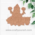 Lakshmi Ji Pre Marked MDF Design 4