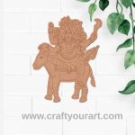 Goddess Kalaratri Pre Marked MDF Design 1