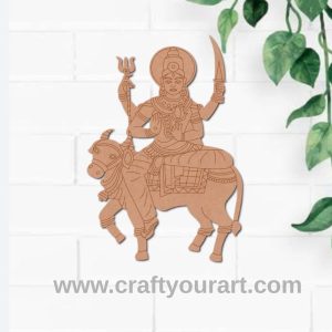 Goddess Mahaguri Pre Marked MDF Design 1