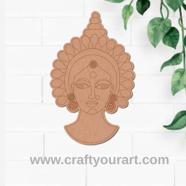 Durga Maa Pre Marked MDF Design 8