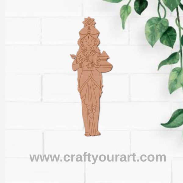 Goddess Annapurna Pre Marked MDF Design 2