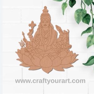 Durga Maa Pre Marked MDF Design 7