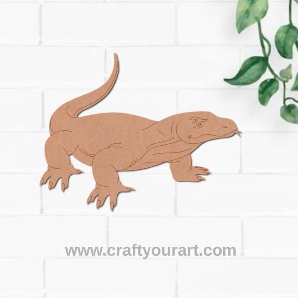 Komodo Dragon Pre Marked MDF Design 1