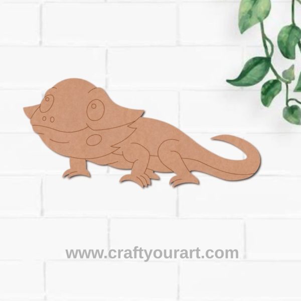 Baby Dragon Pre Marked MDF Design 7