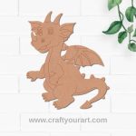 Dragon Pre Marked MDF Design 1